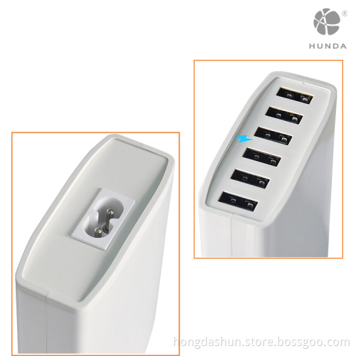 Wholesale in Amazon smart IC Port 60W ,each 2.4A max for mobile phone battery charging